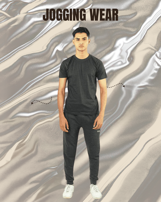 Plain Half Sleeves T-Shirt with Trouser - Crazova Official