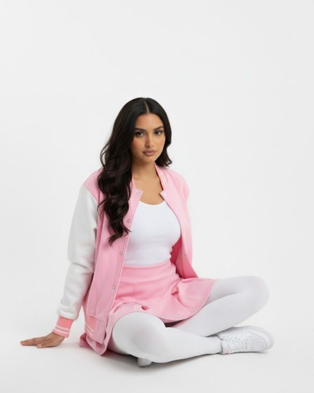 Pink Varsity Jackets For Winter - Crazova Official
