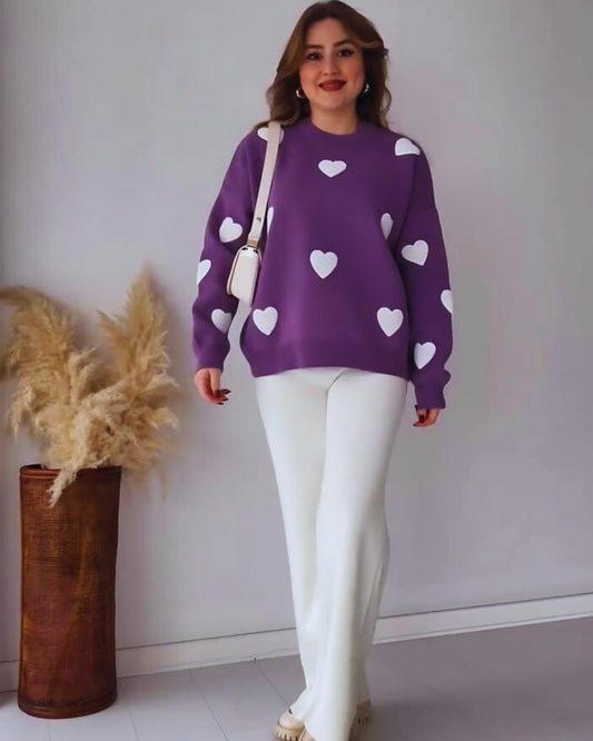 Printed Sweatshirt & Flapper Trouser - Crazova Official
