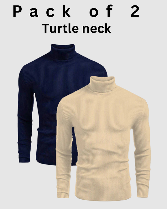 Pack of 2 Unisex High-Neck - Crazova Official