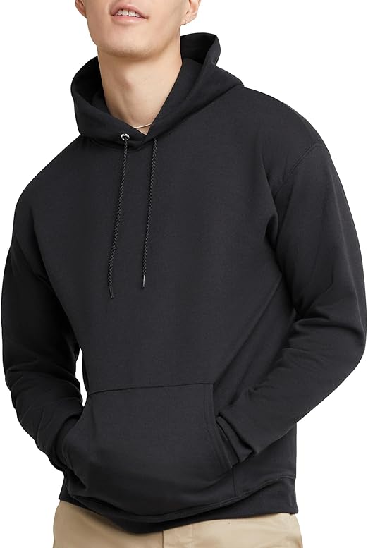 Black Plain Hoodie - Crazova Official