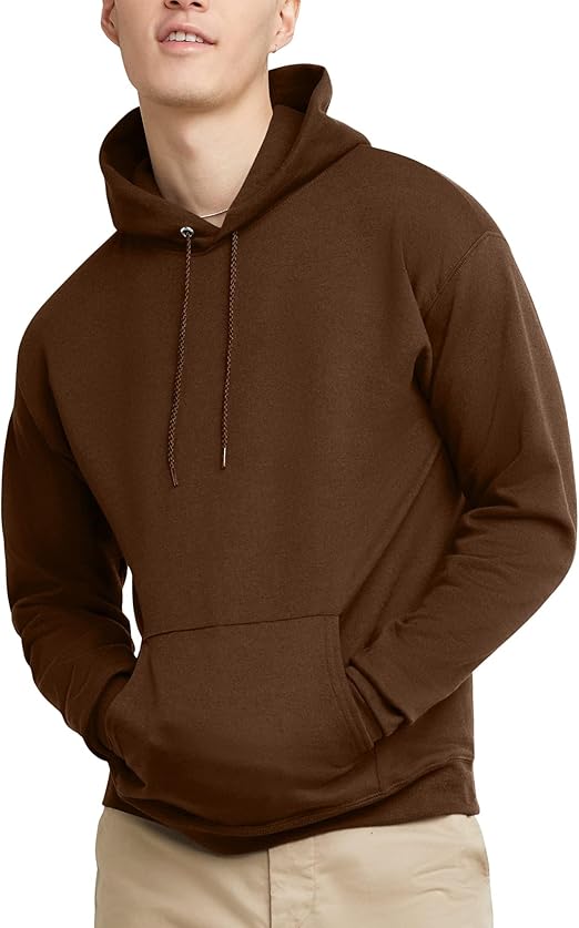 Brown Plain Hoodie - Crazova Official