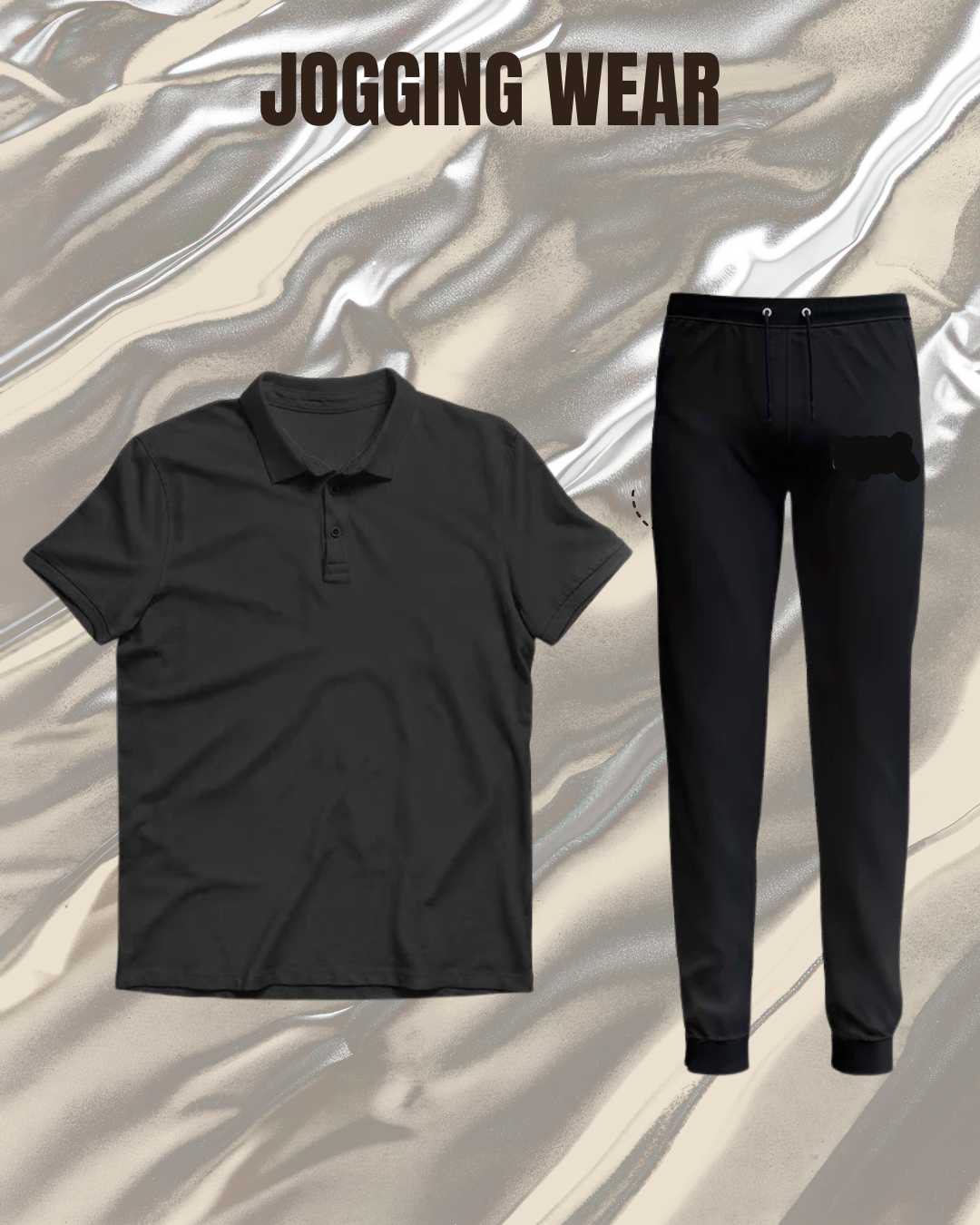 Plain Polo T-Shirt with Trouser - Crazova Official