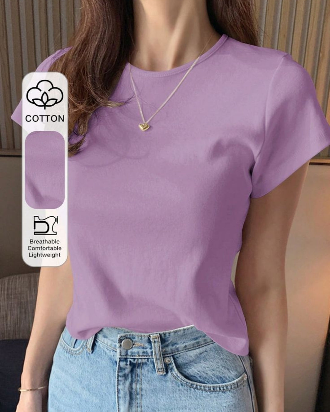 Pack of 2 Basic Plain T-Shirts (unisex)