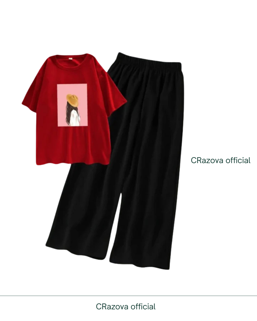 Cap Girl Tee & Flapper - Crazova Official