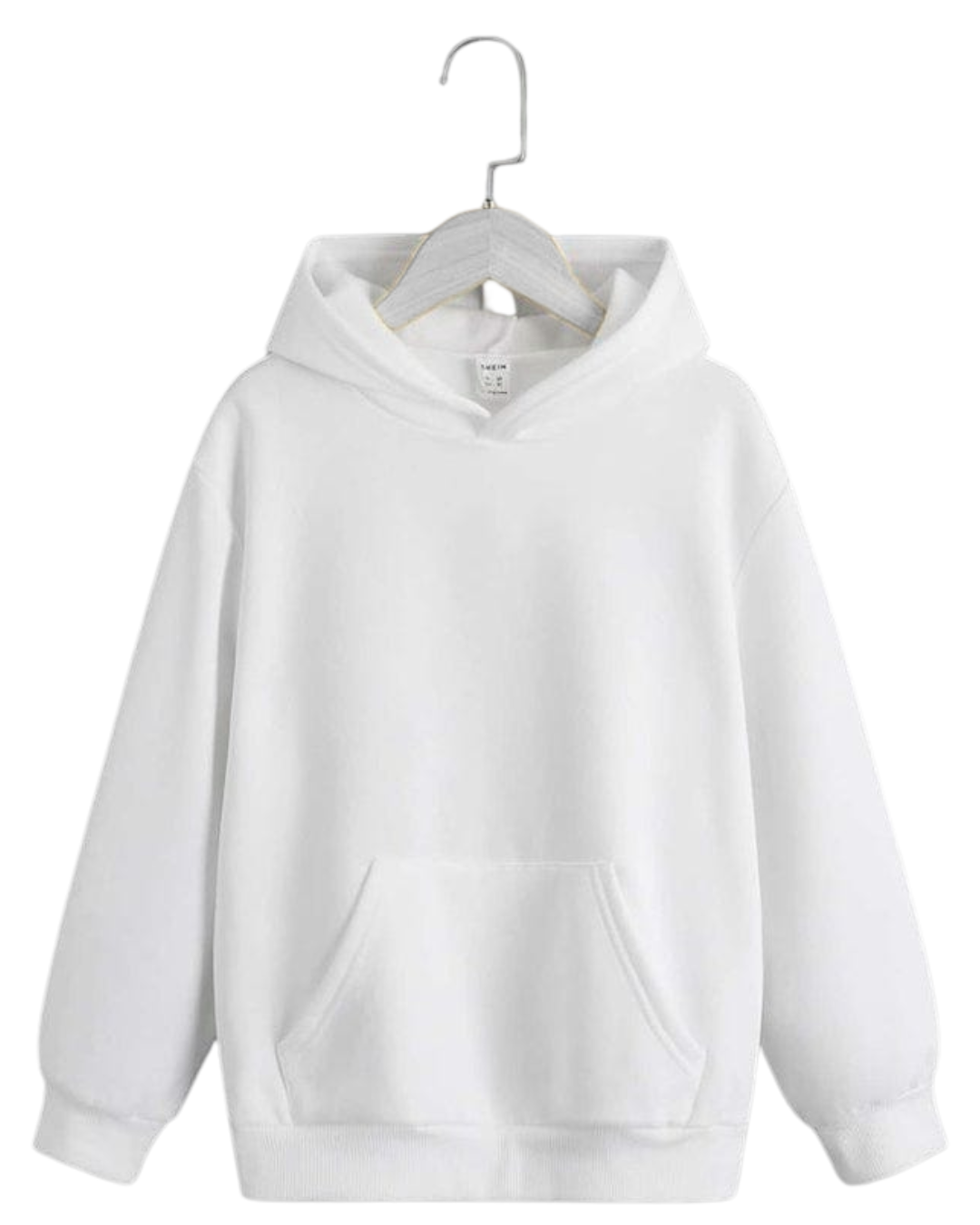White Plain Hoodie - Crazova Official