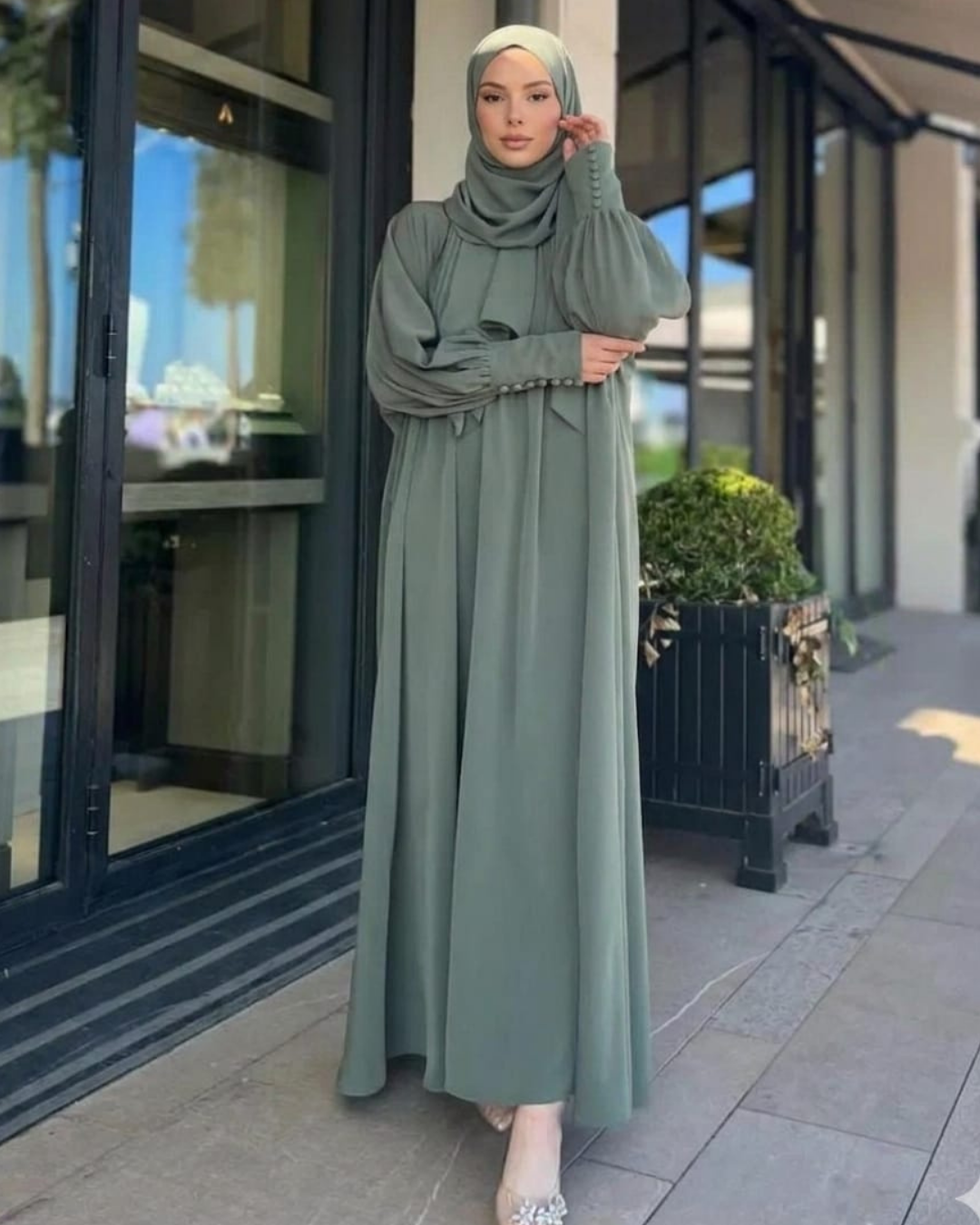 Olive Grace Abaya