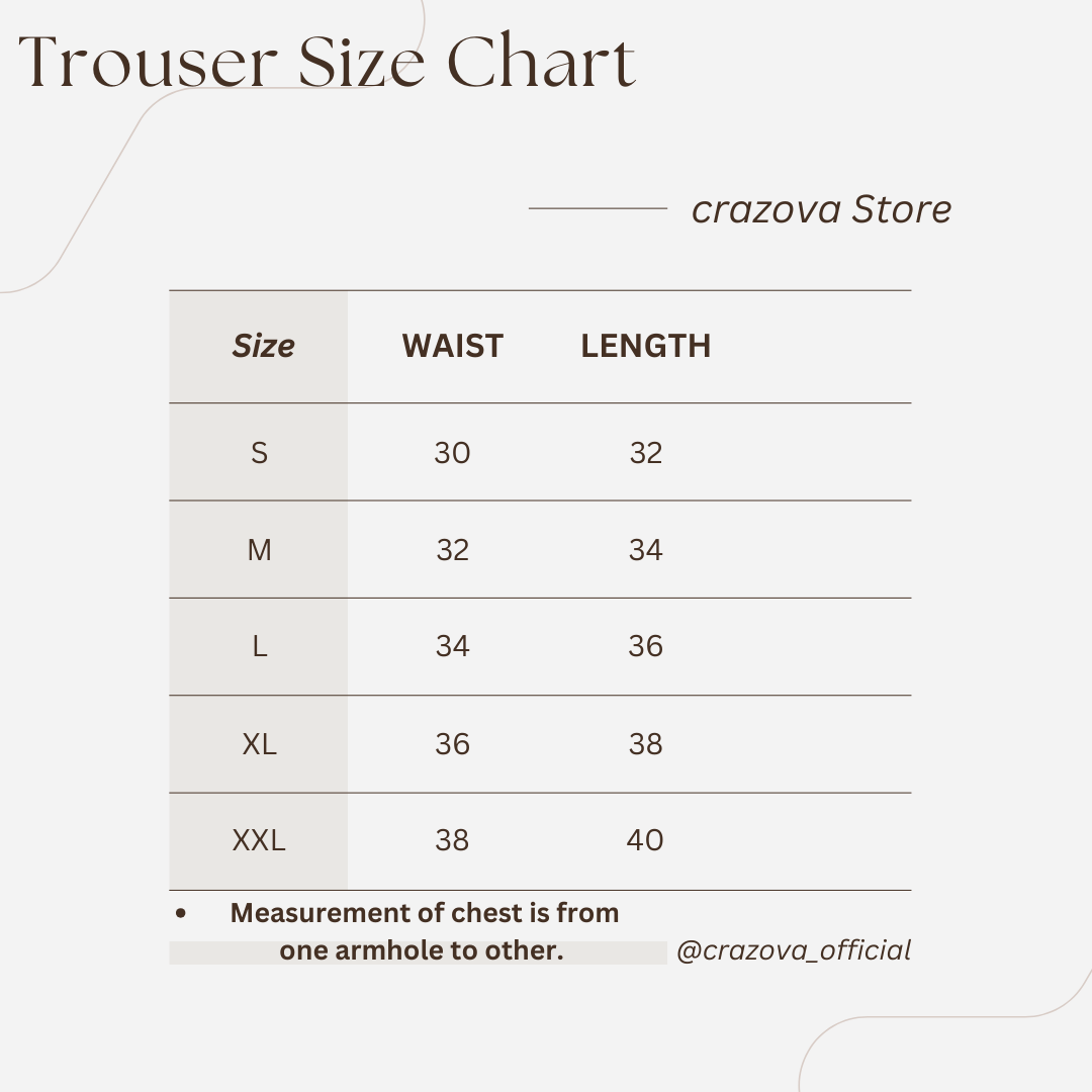 Unisex Navy Blue Strip Trouser - Crazova Official