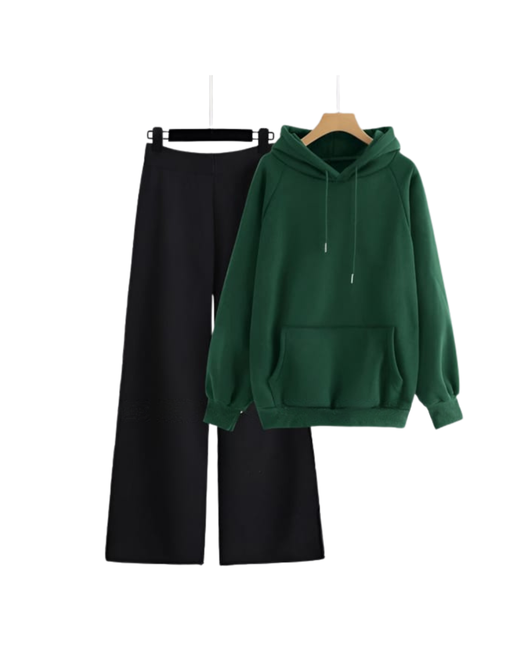 Plain Hoodie And Flapper - Crazova Official